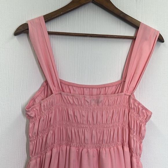 Nanette Lepore - Gypsy Rose Ruched Detailing Bodice Wide Straps Midi Dress SZ 14 - Picture 13 of 13